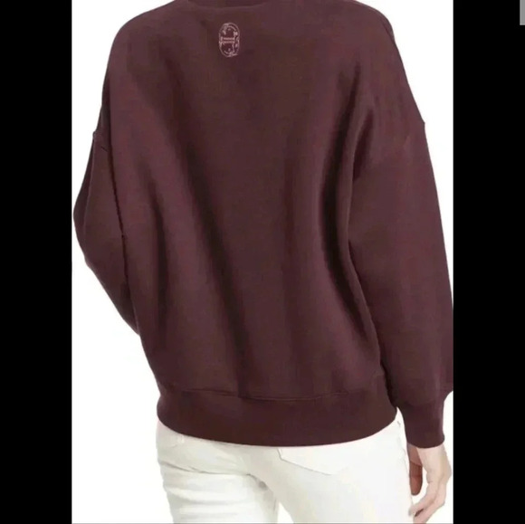 Scotch & Soda Maison Scotch Oversized Soft Sun Ray Sweatshirt - Picture 2 of 8